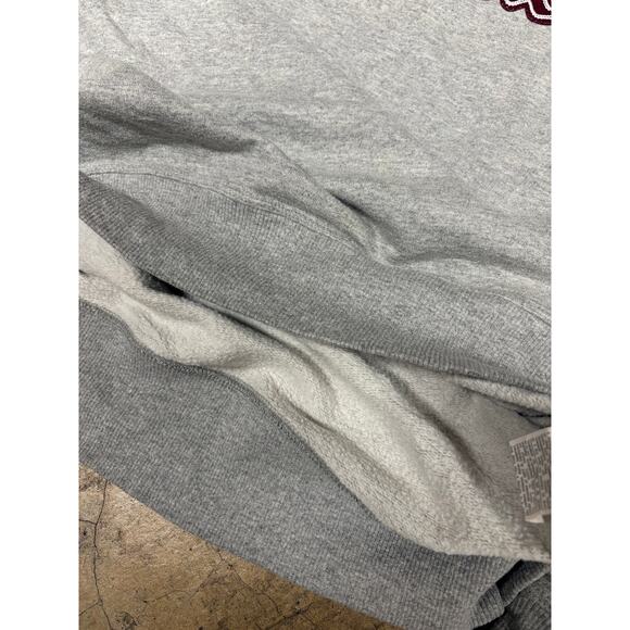 Champion Grey Embroidered Crewneck (Modern Classic) Pullover Sweater Gray S - Picture 6 of 11